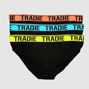 TRADIE Hipster Briefs - Big Fella | 3 pack | Black